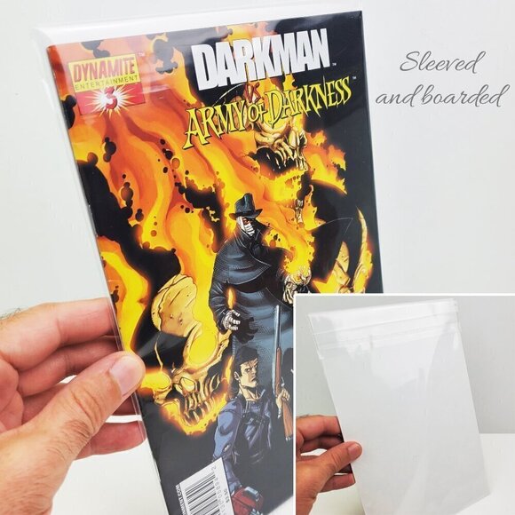 Darkman vs. Army Darkness Comic Book Issue #3 Bradshaw Cover Dynamite 2007 VF/NM - Picture 5 of 11